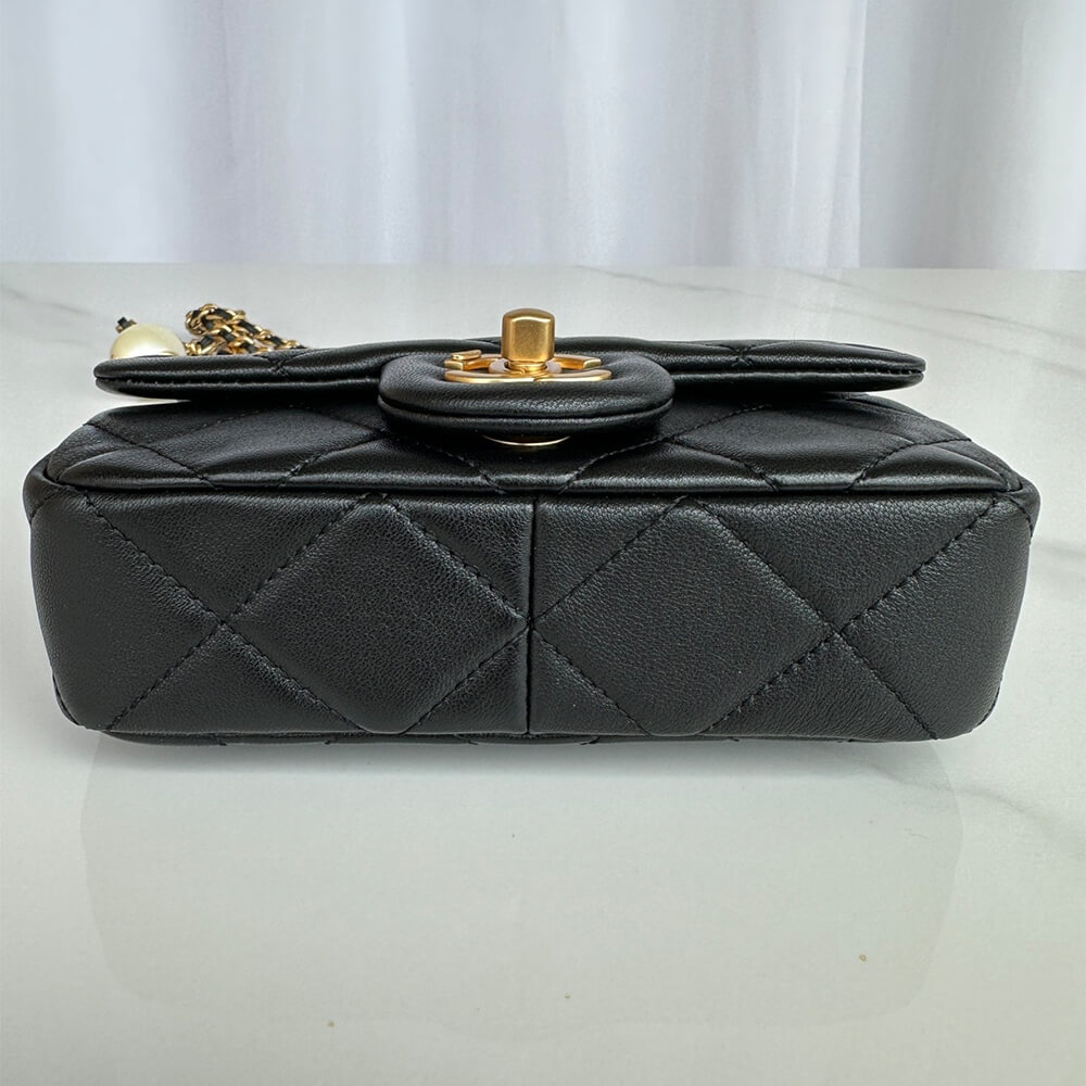 Ch*el mini flap bag