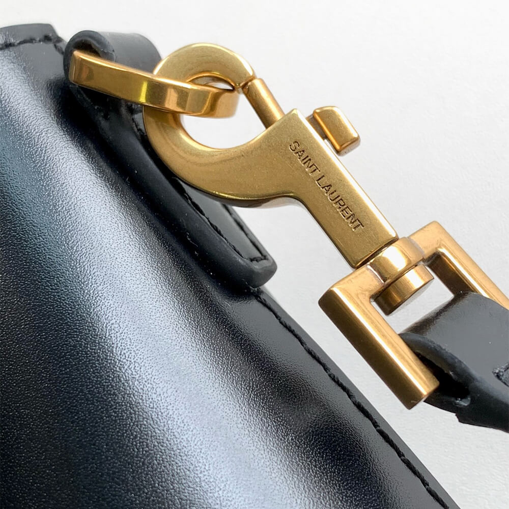 MINI TOY SHOPPING SAINT LAURENT IN BOX LEATHER