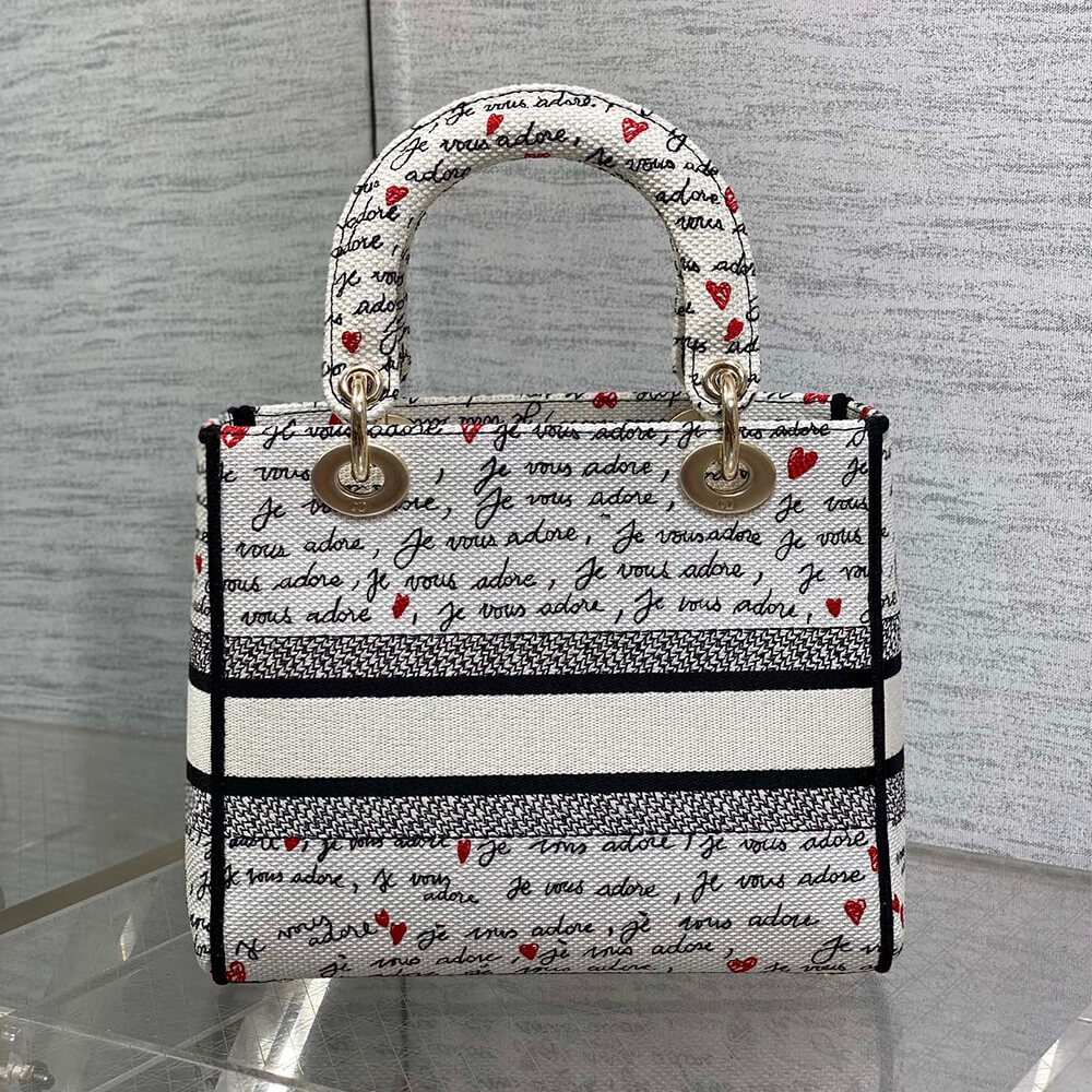 D*oramour medium lady d-lite bag
