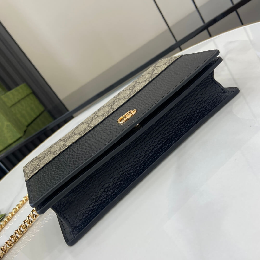 GG Marmont two-tone mini chain bag