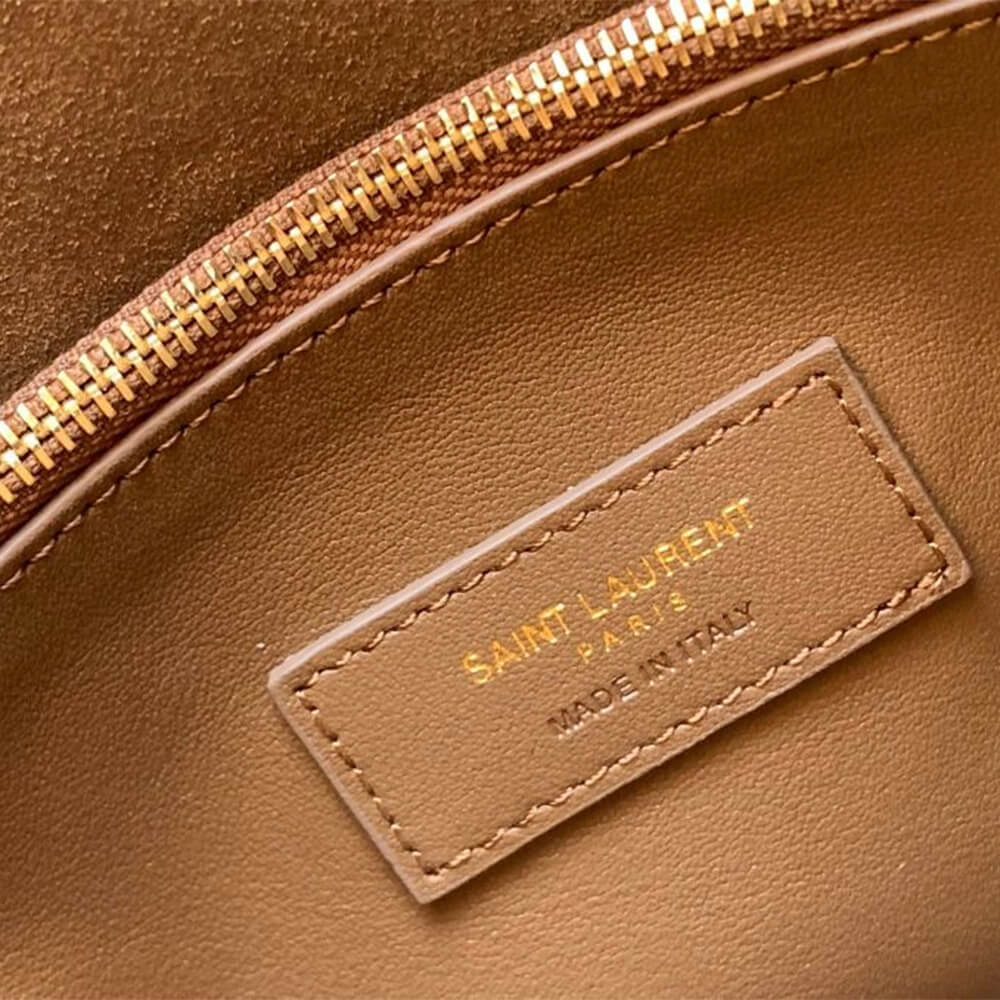 ysl le 5 À 7 S*pple small in grained leather