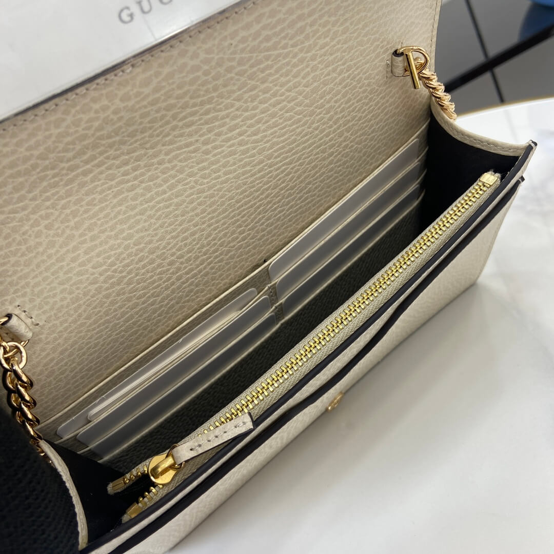 GG Marmont two-tone mini chain bag