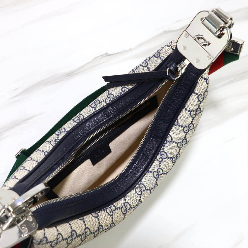 G*u*i attache large shoulder bag