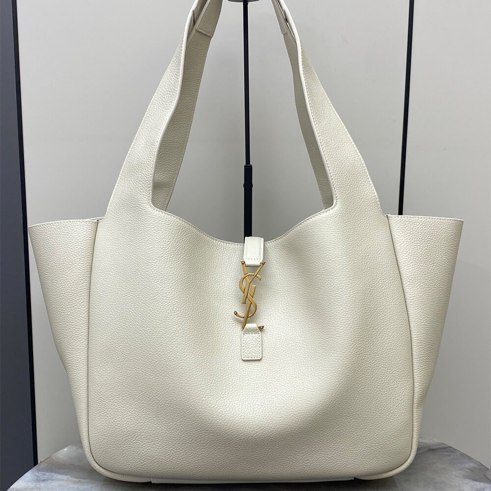 YSL LE 5 A 7 BEA IN GRAINED LEATHER