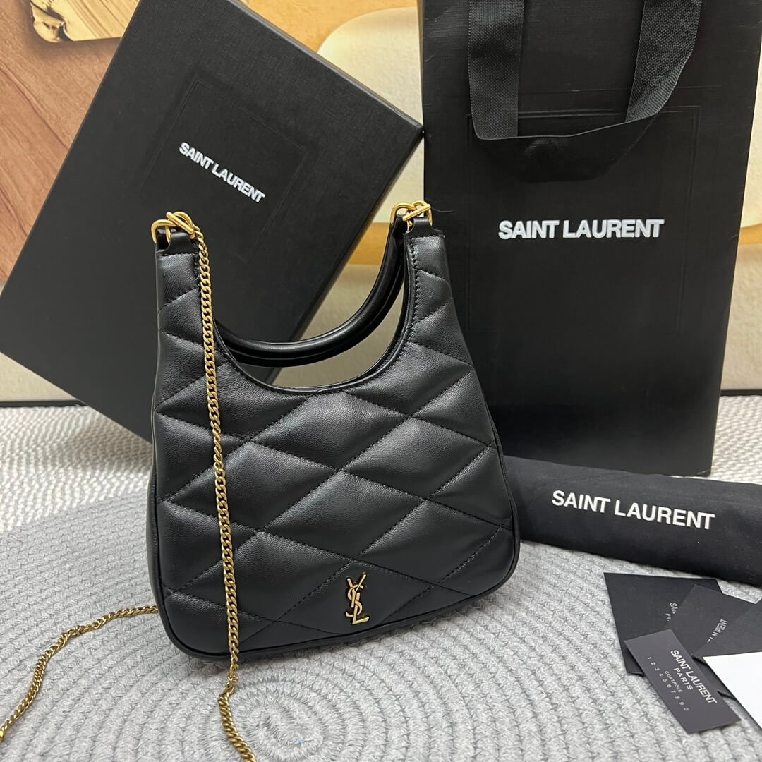 YSL SADE Hobo lambskin bag
