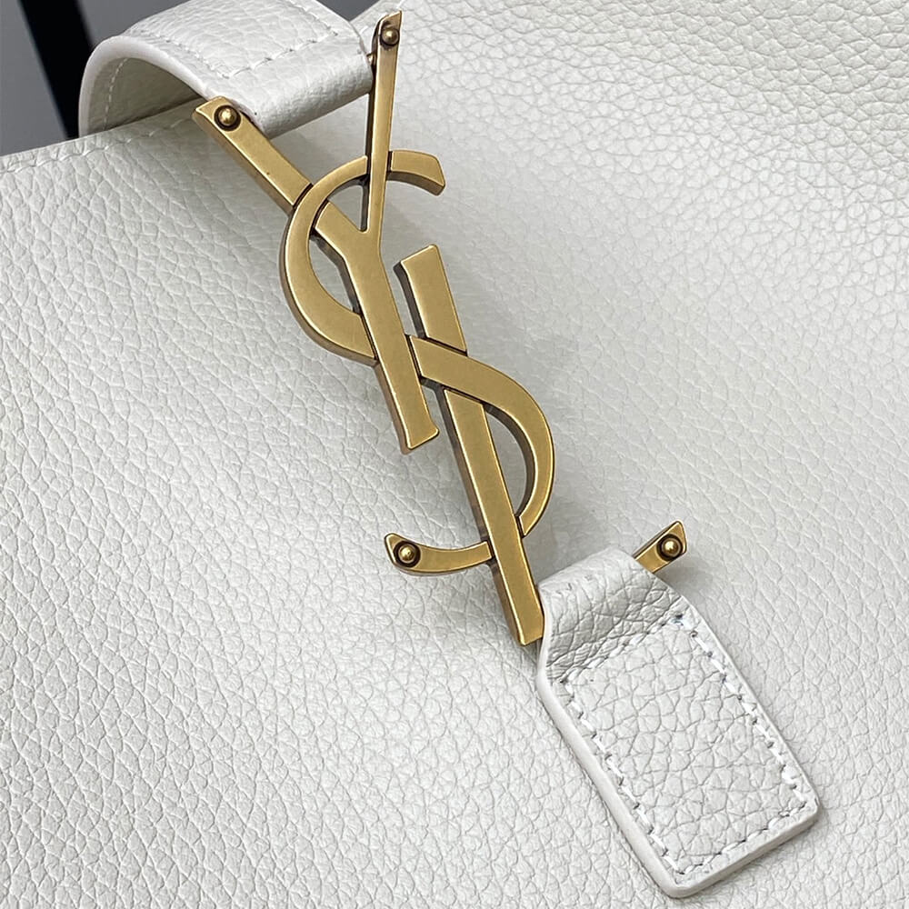 YSL LE 5 A 7 BEA IN GRAINED LEATHER