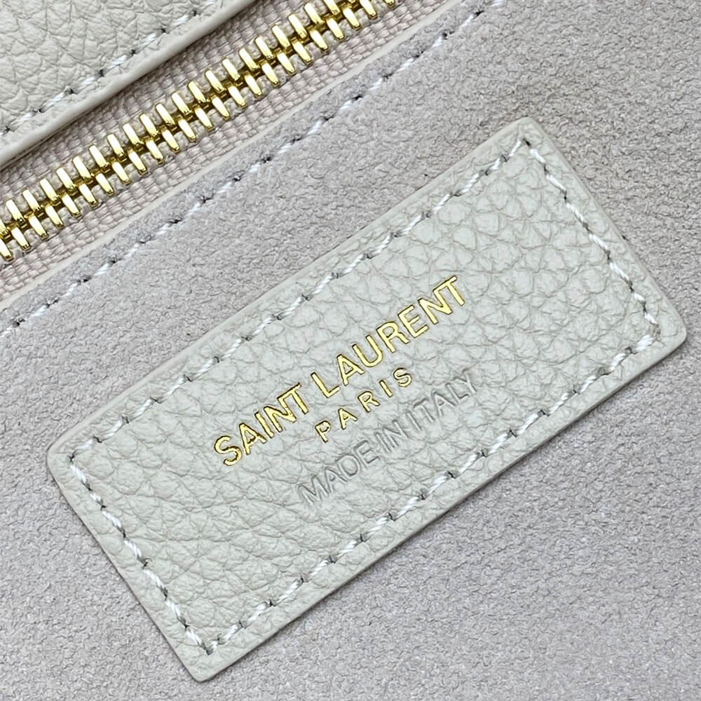 YSL LE 5 A 7 BEA IN GRAINED LEATHER