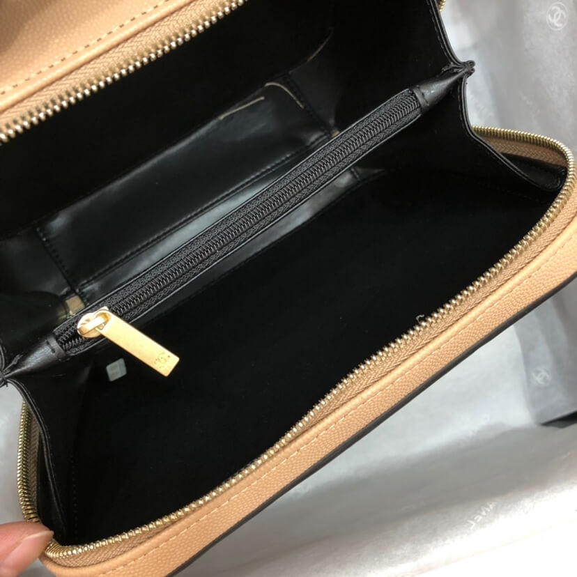 Ch*el medium filigree makeup case