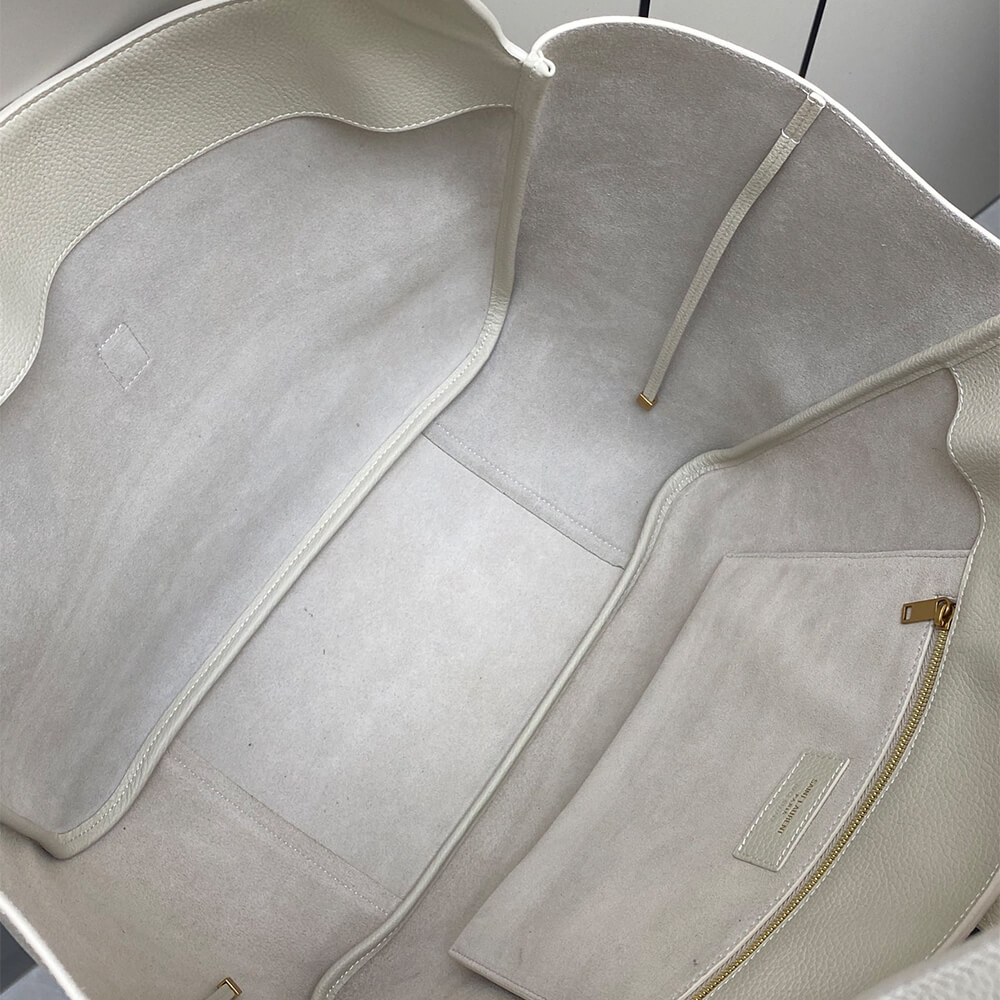 YSL LE 5 A 7 BEA IN GRAINED LEATHER