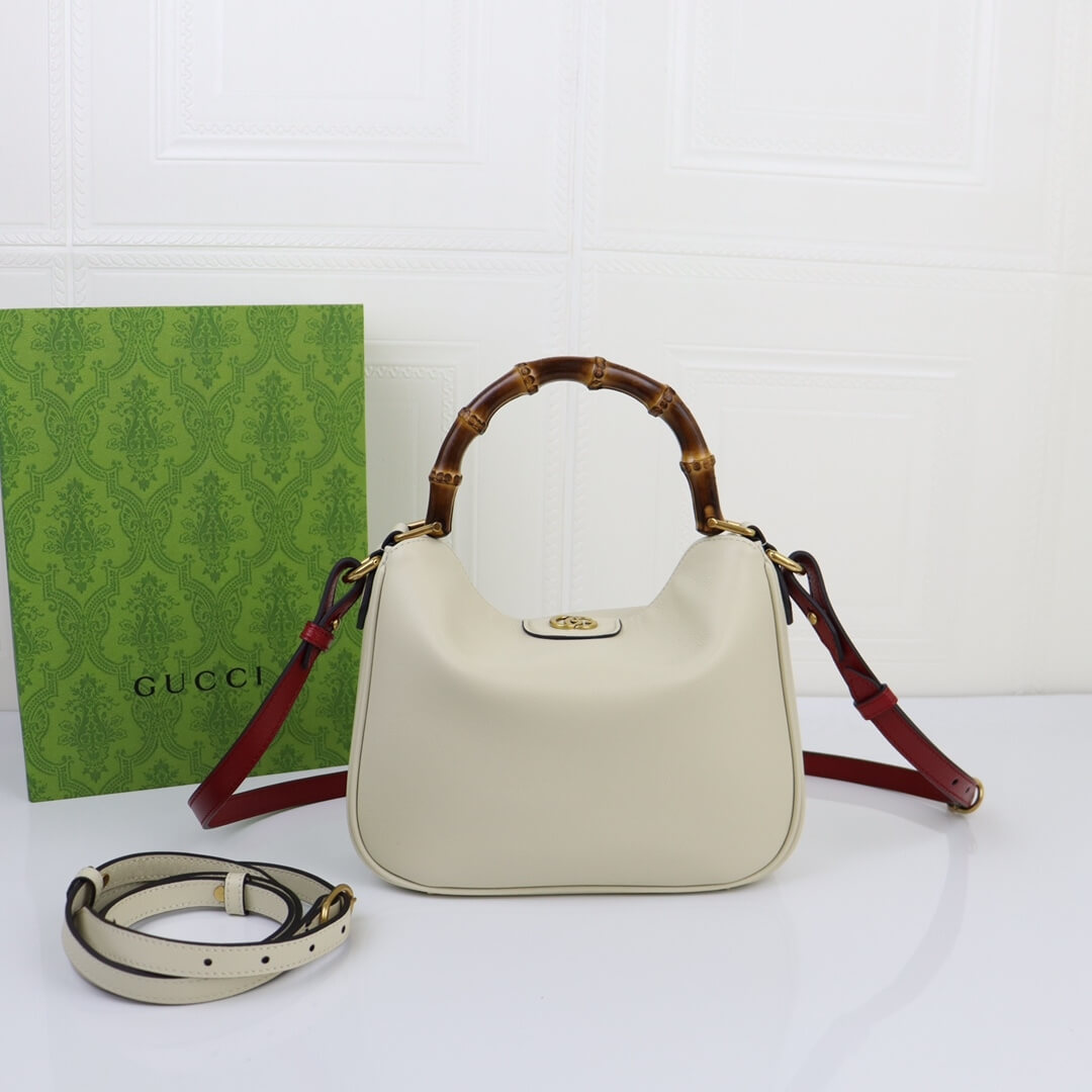 G*u*i diana bamboo small shoulder bag