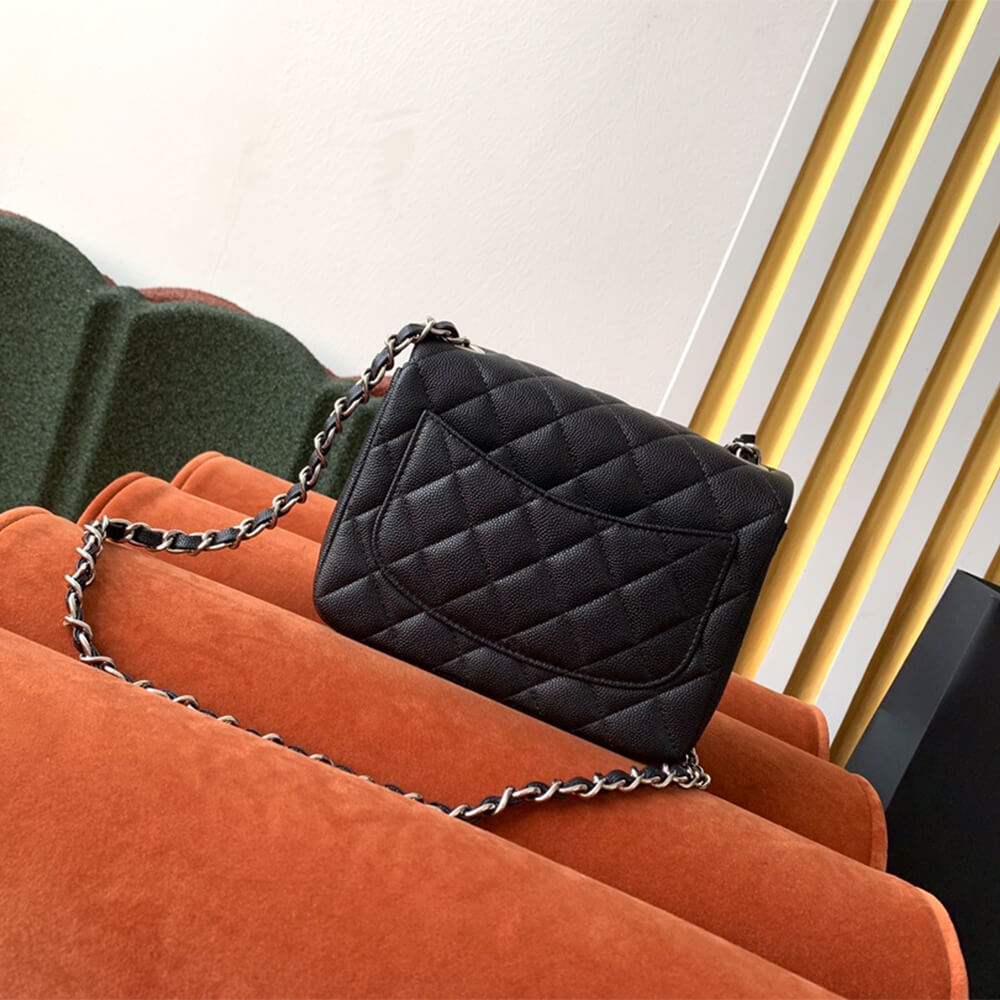 Ch*el mini flap bag(high-end grade)