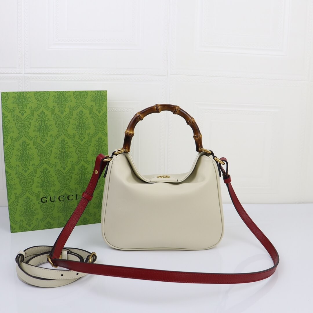 G*u*i diana bamboo small shoulder bag