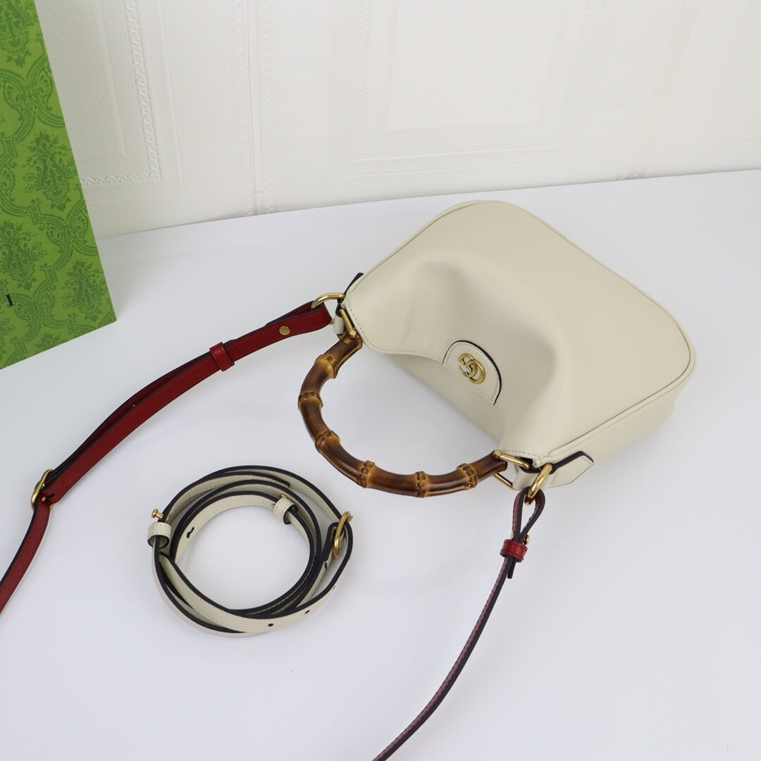 G*u*i diana bamboo small shoulder bag