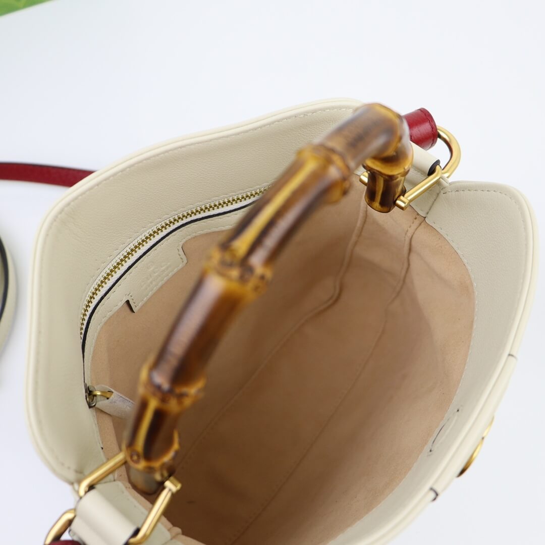 G*u*i diana bamboo small shoulder bag